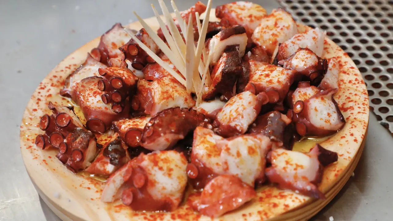 Ración de pulpo á feira. JL OUBIÑA