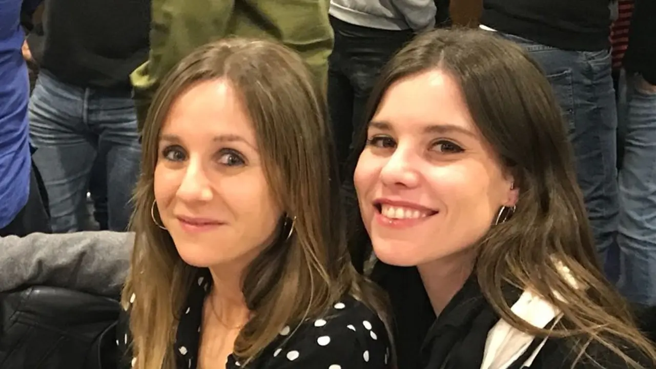 Las organizadoras del encuentro, Susana Pedreira y Diana López Varela. DP