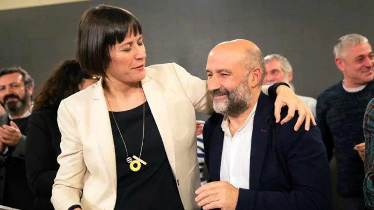 Ana Pontón y Néstor Rego. EFE