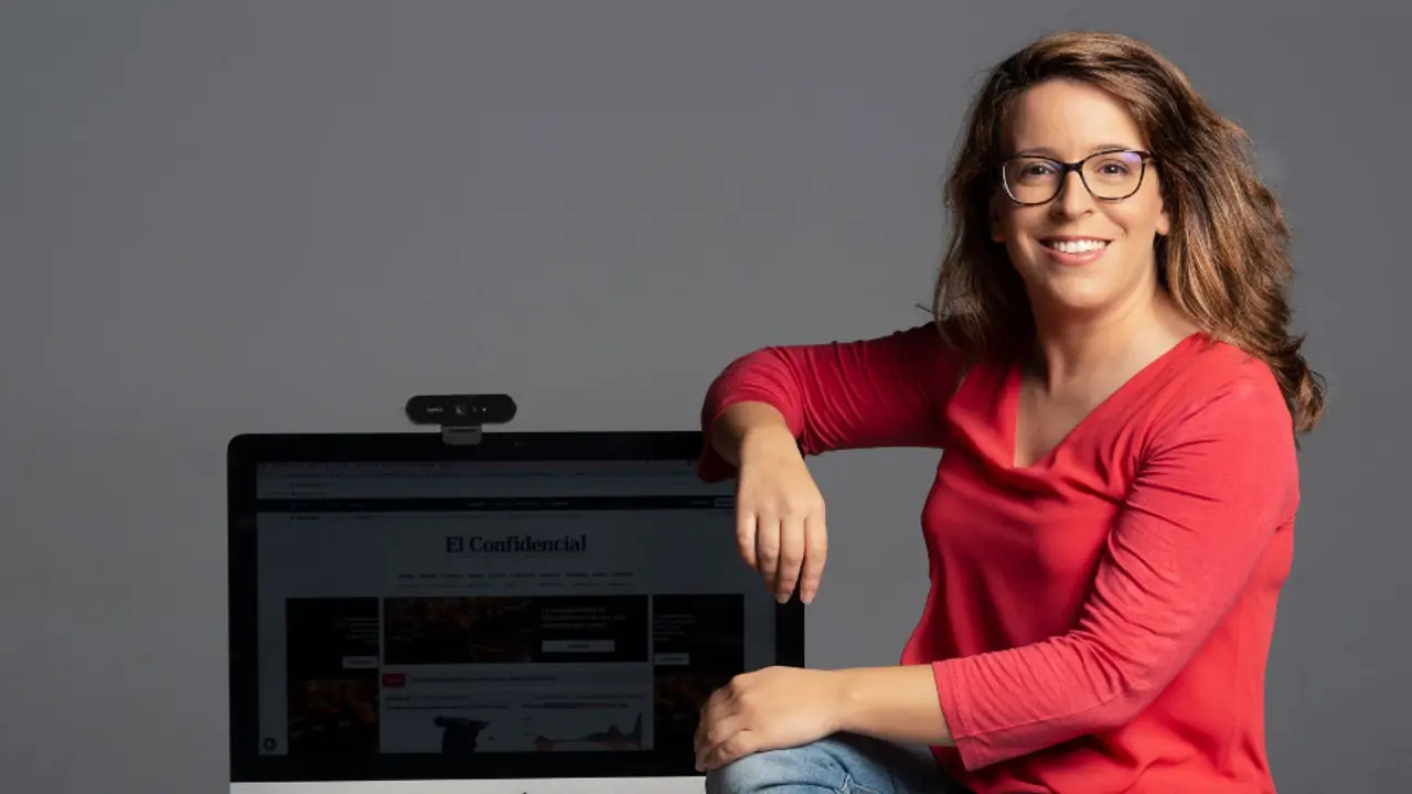 La periodista Mar Cabra. NACHO RUBIERA