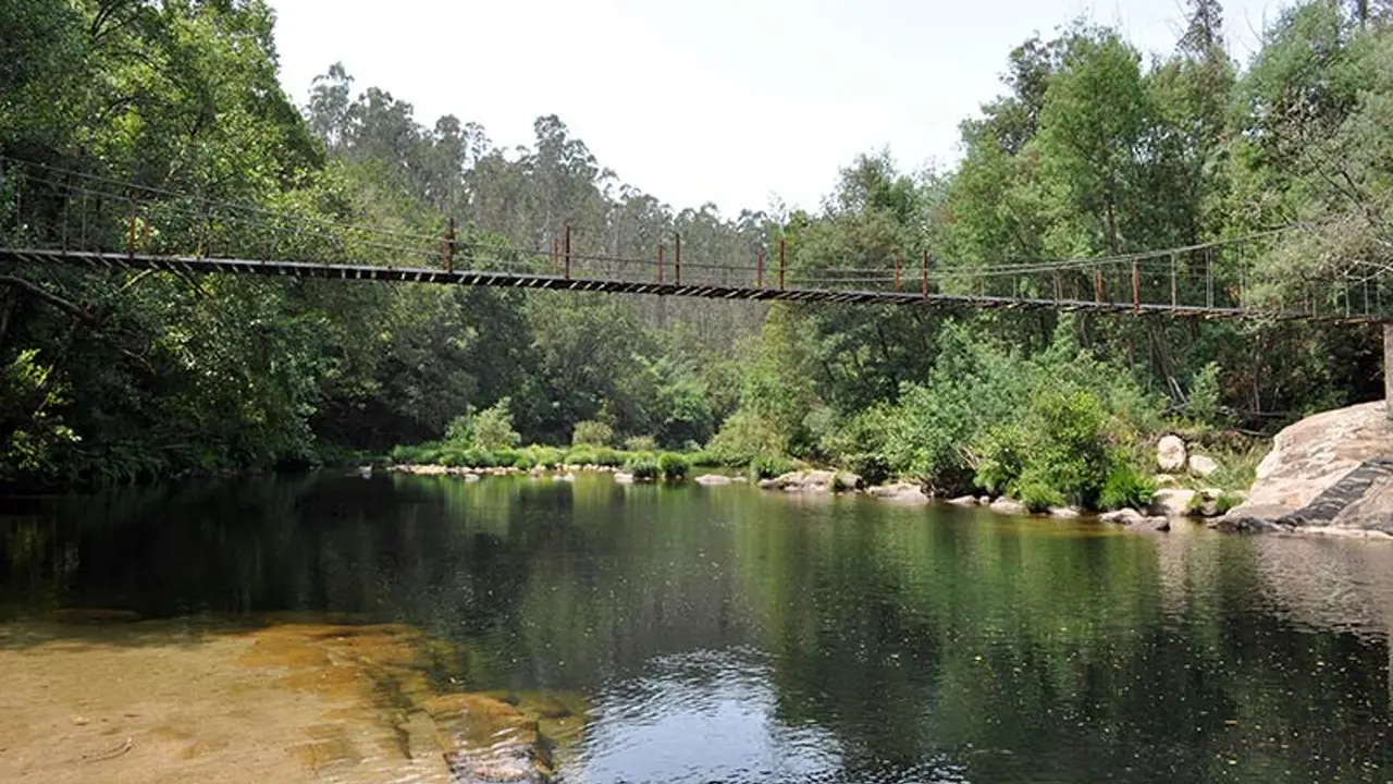 Puente colgante. CONCELLO DE SOUTOMAIOR