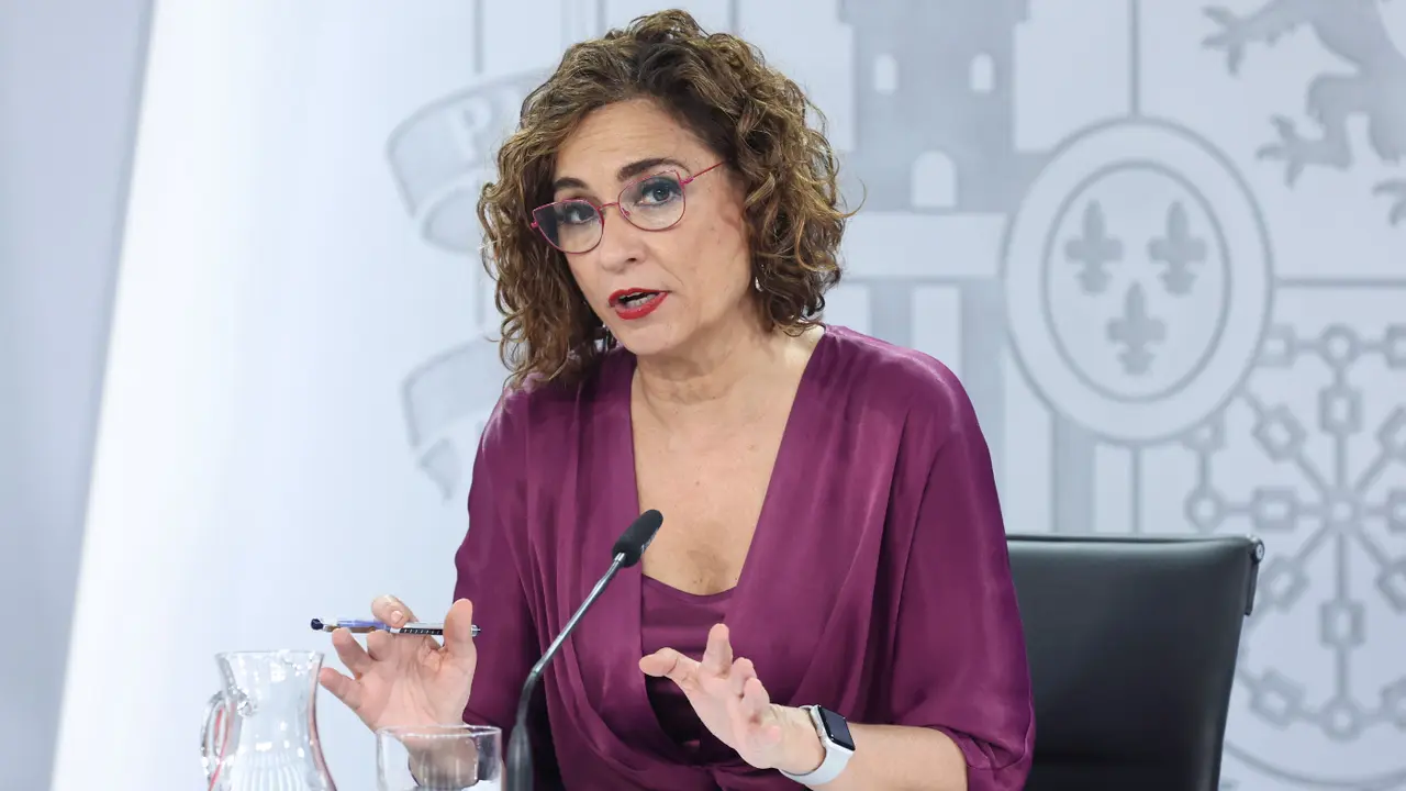 La ministra de Hacienda y Función Pública, María Jesús Montero. EDUARDO PARRA (EUROPA PRESS)