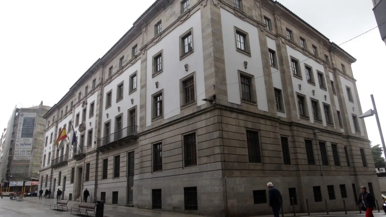 La Audiencia Provincial de Pontevedra. DAVID FREIRE (ADP)