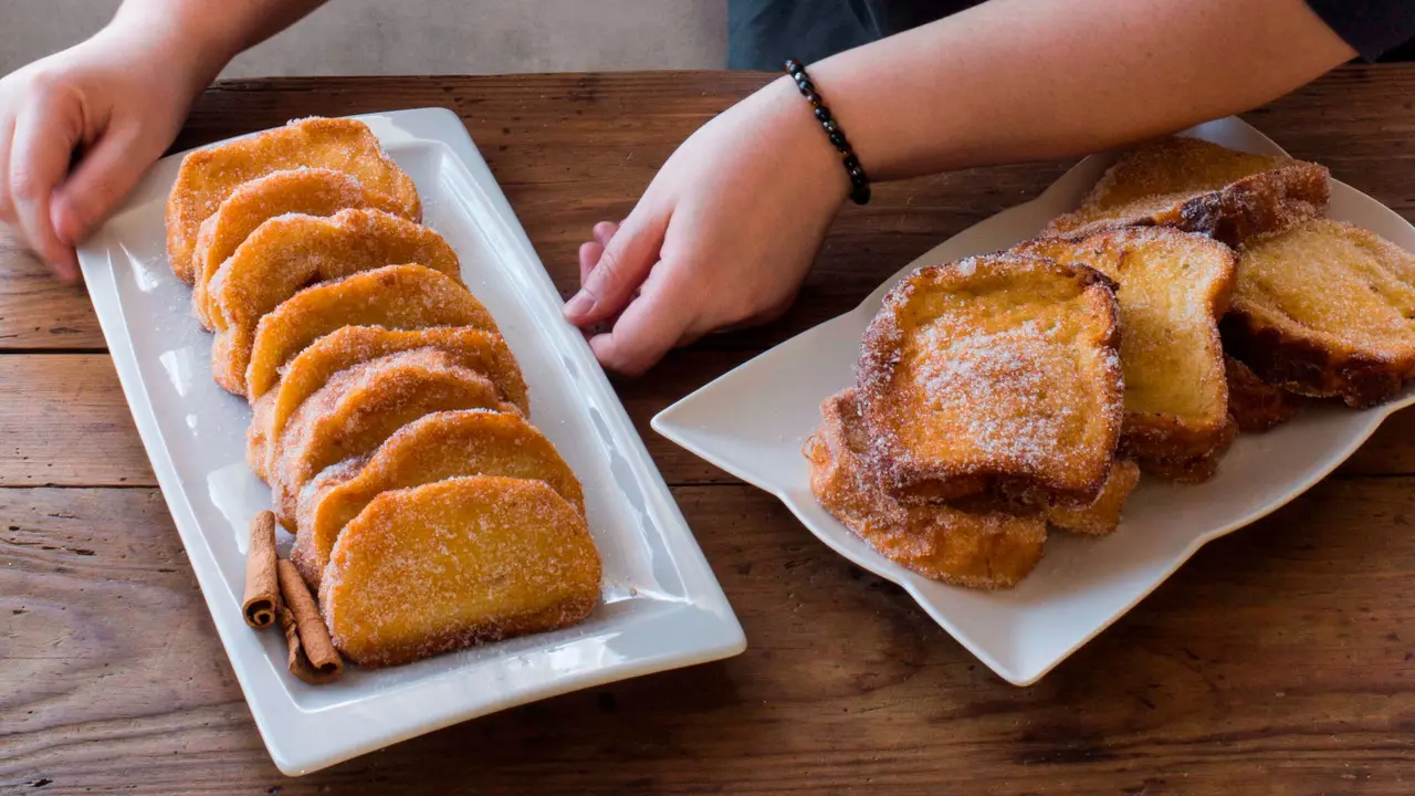 Torrijas de la monfortina Pamela Rodríguez. EP