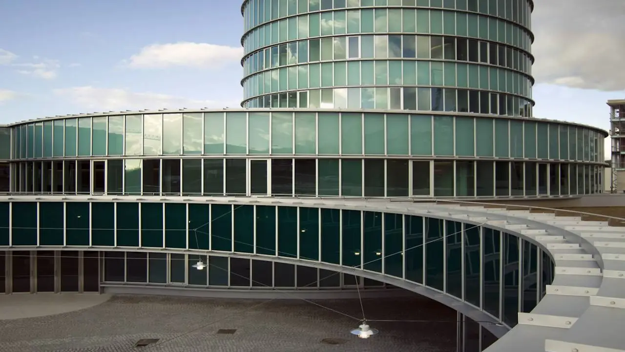 Edificio do concello de Lalín. DP