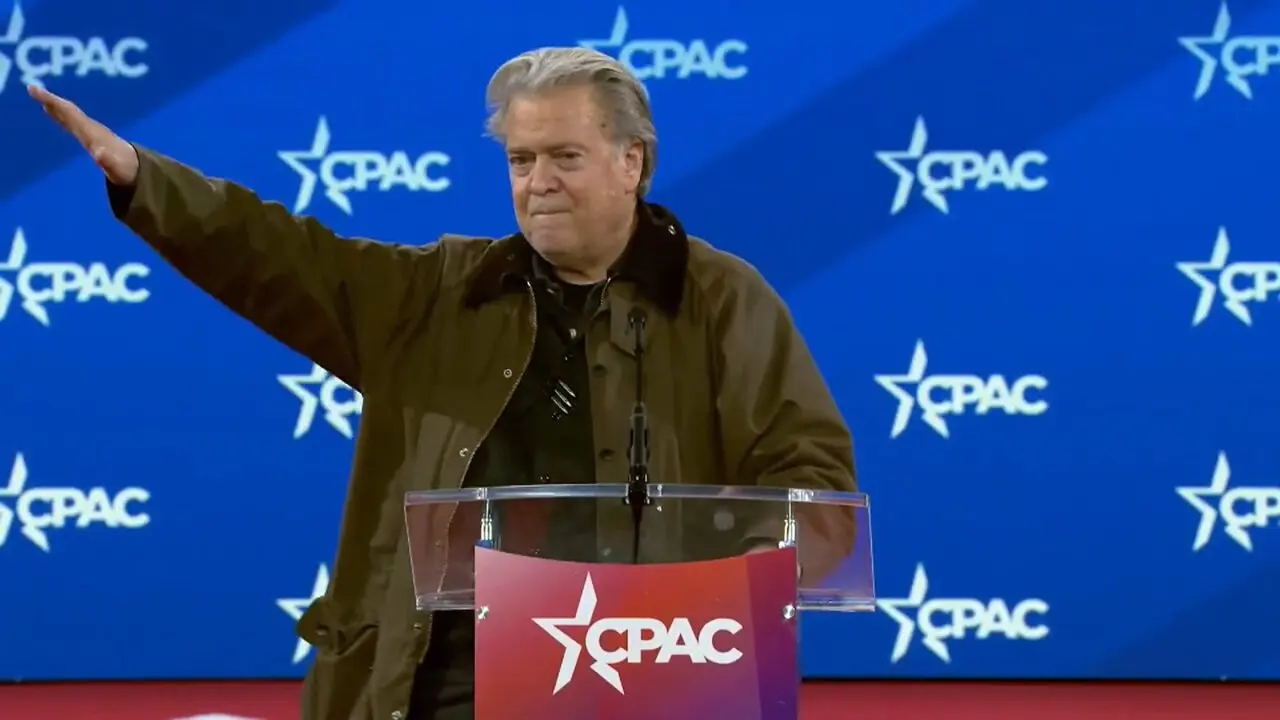 Steve Bannon, uno de los grandes ideólogos del trumpismo, esta semana. EFE