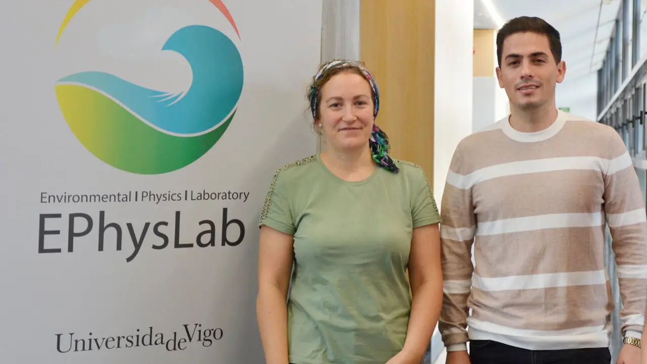 La catedrática de la UVigo Raquel Nieto y el investigador José Carlos Fernández, que participaron en la elaboración del informe Clivar. DUVI