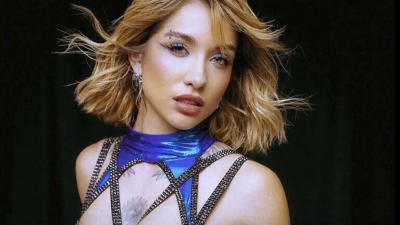 Imagen promocional de la argentina María Becerra. 