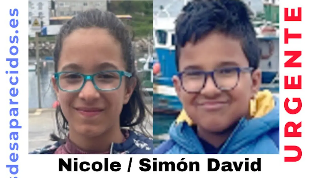 Los menores desaparecidos en Fisterra. SOS DESAPARECIDOS