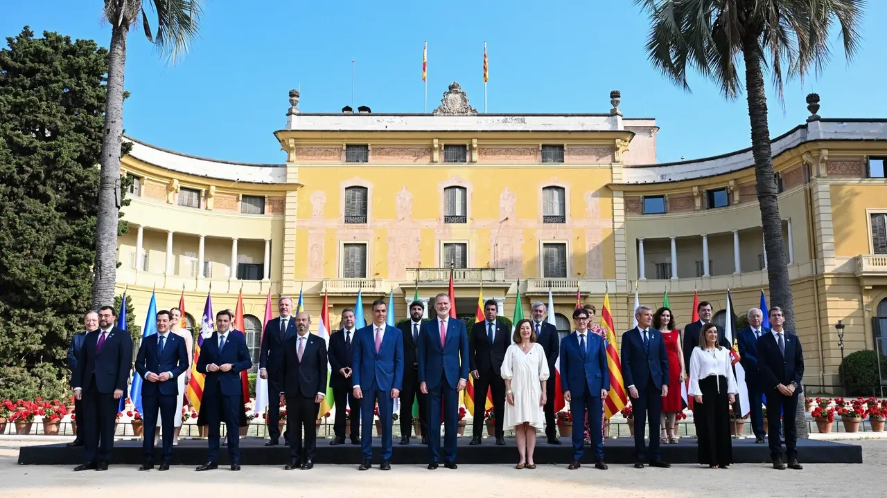 Foto de familia de la Conferencia de Presidentes. XUNTA