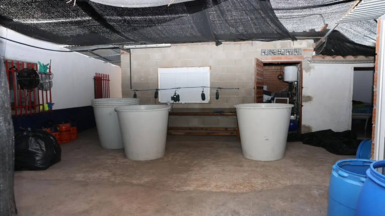 Interior del laboratorio. NARCODIARIO