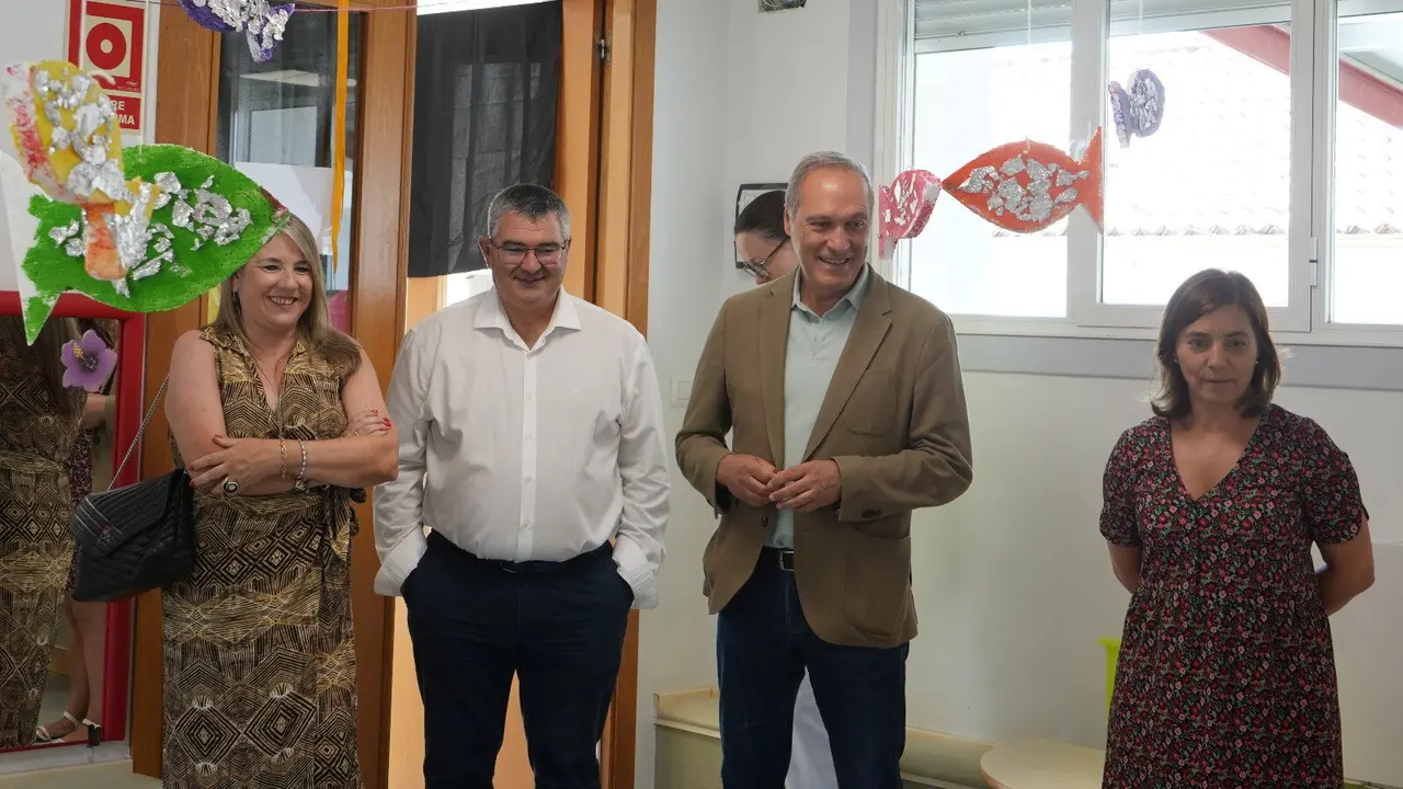 Vistia a la Escola Infantil de Ribadumia. DS