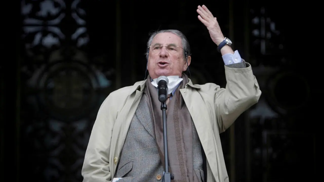 Francisco Vázquez, en un acto de la Asociación Concordia Real Española celebrado en 2020. EFE/ Cabalar