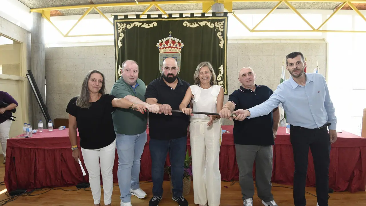 Toma de posesión de Belén Cachafeiro en Forcarei. PATRI FIGUEIRAS