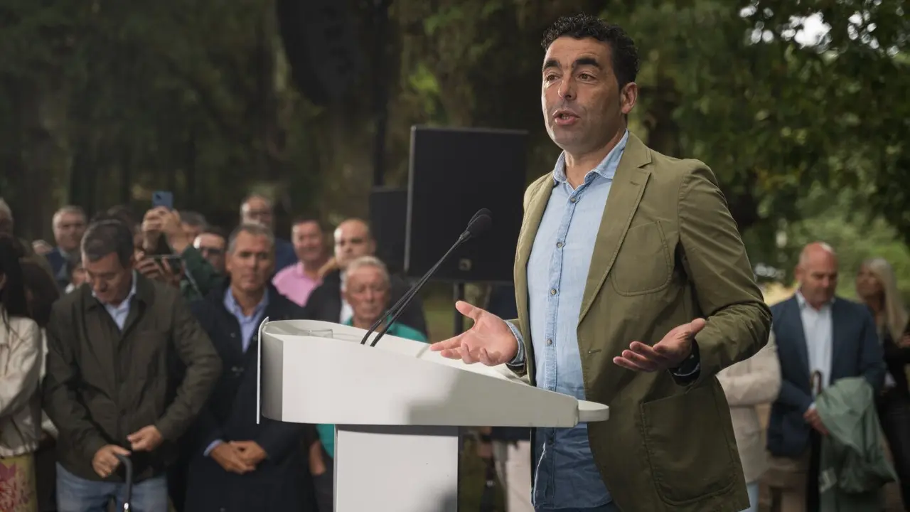 El presidente provincial del PP de Pontevedra, Luis López. EUROPA PRESS