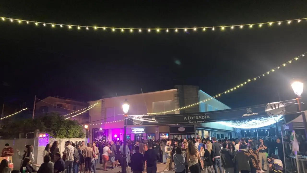 Cuarto aniversaria de A Cofradía Cultural en Vilanova. DP