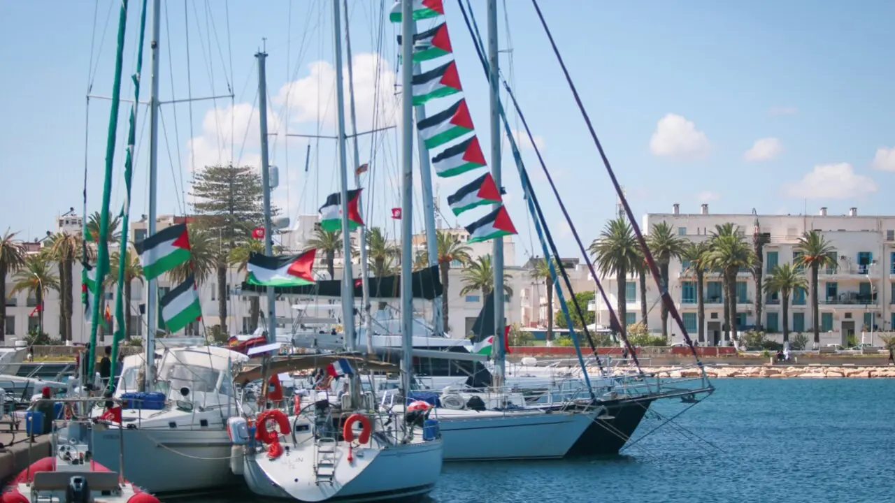 La flotilla de la libertad, 'Global Sumud Flotilla'. EFE