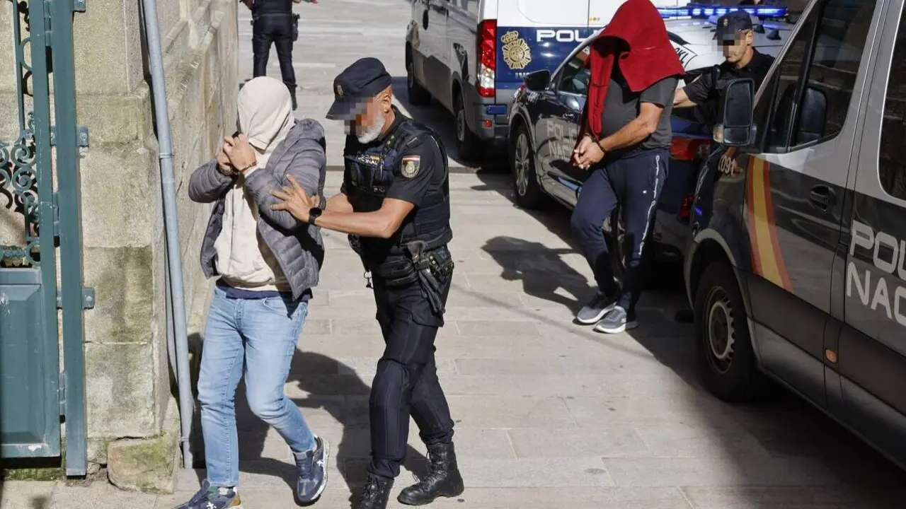 Dos de los detenidos. EFE