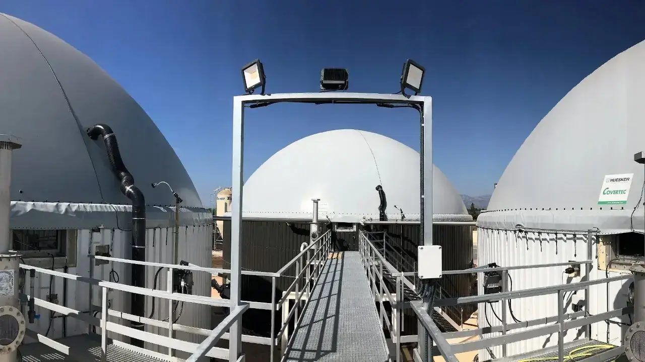 Planta de biometano La Galera en Tarragona, adquirida por Ence a finales de 2024. ENCE