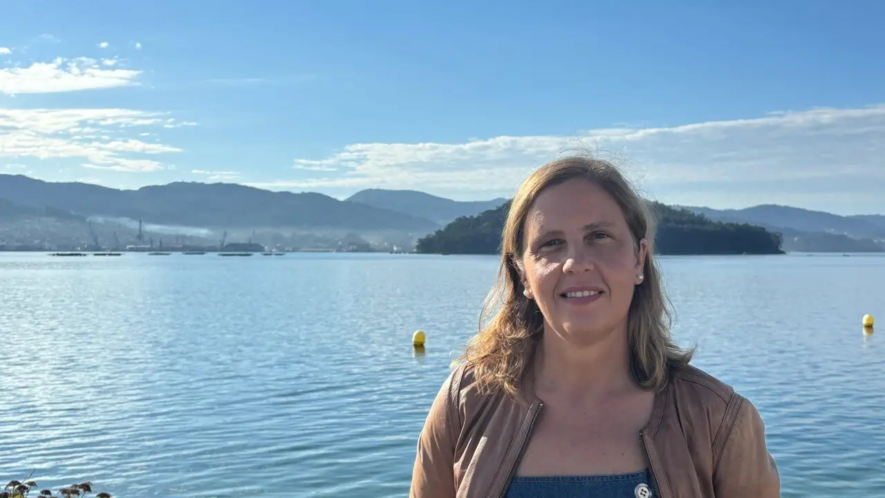 Beatriz Alvariño Díaz del Río, directora de la prueba Volta a nado Illa de Tambo.