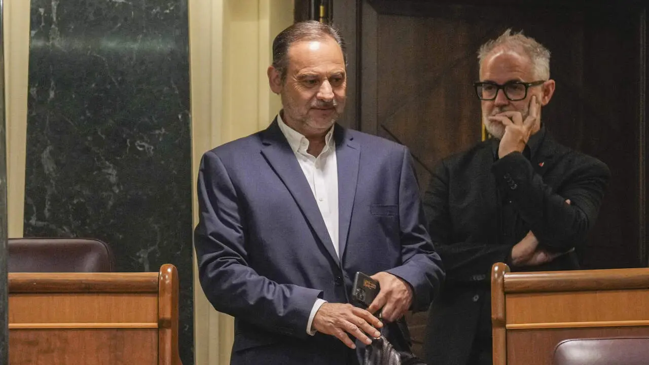 El exministro José Luis Ábalos. BORJA SÁNCHEZ-TRILLO (EFE)