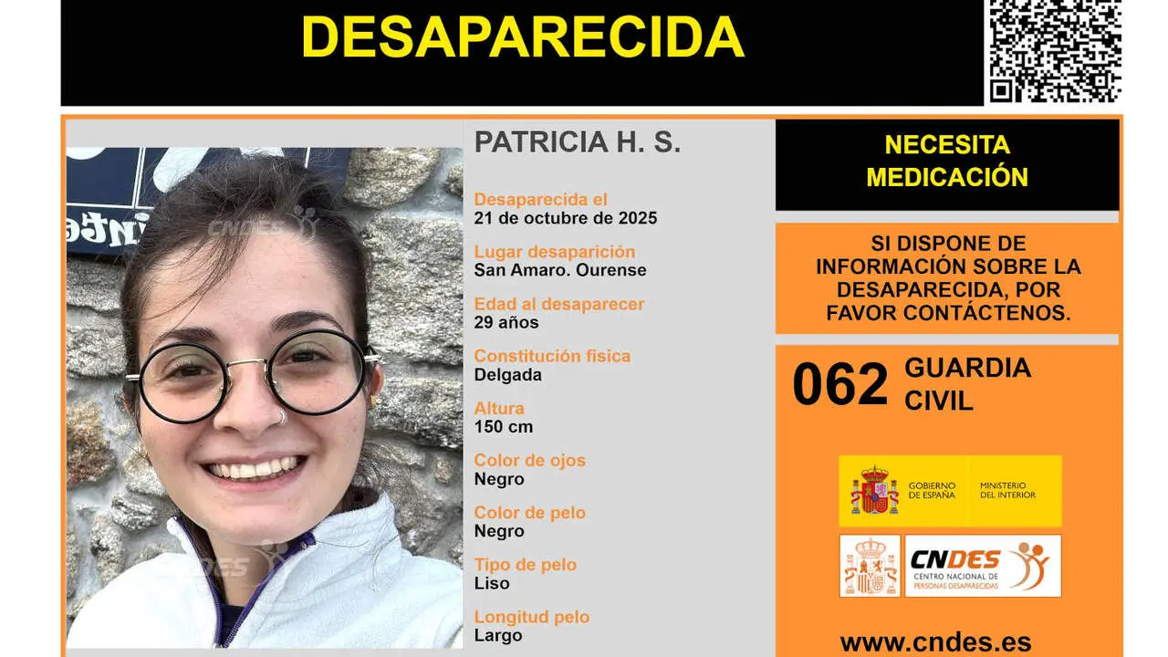 Patricia H.S., desaparecida en San Amaro. CNDES
