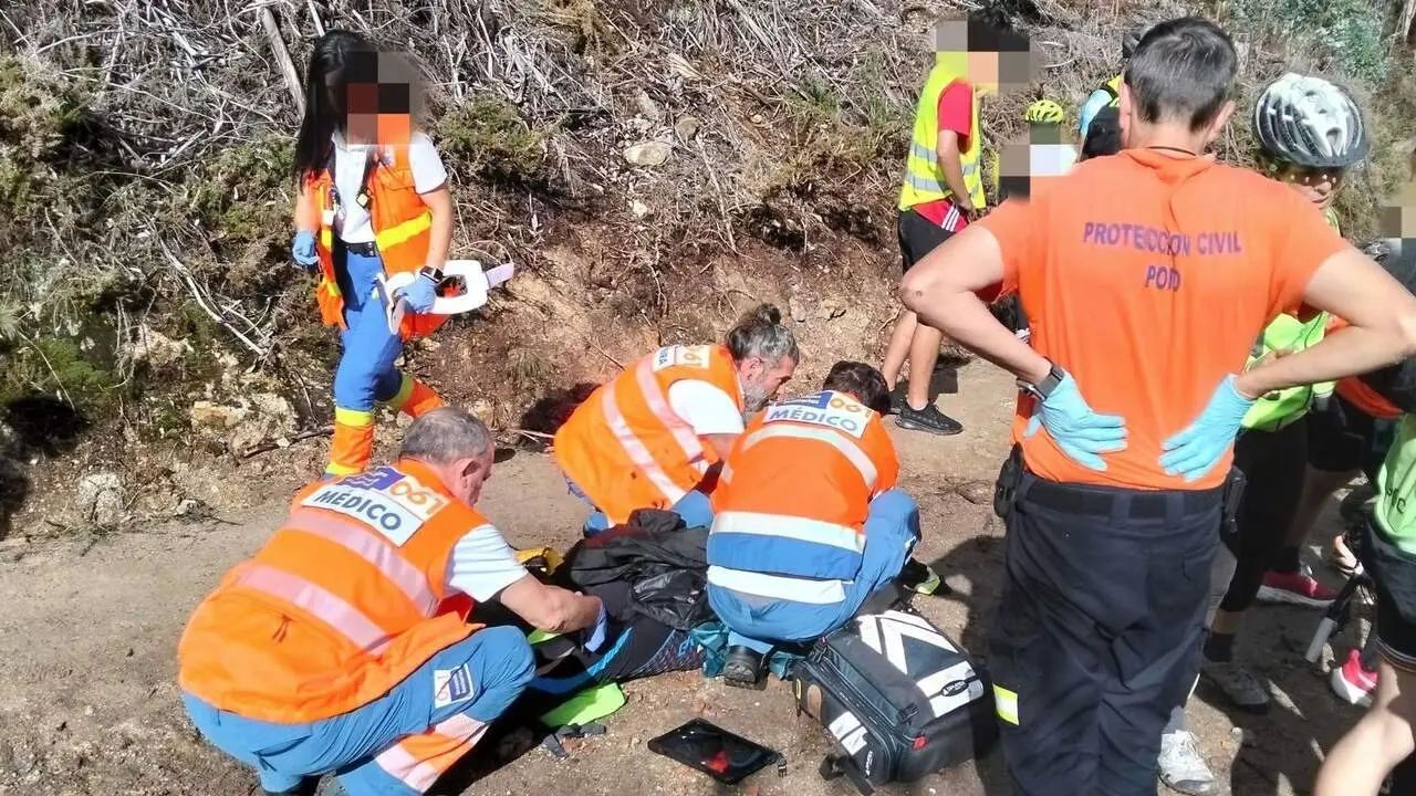 Accidente Poio rescate 1