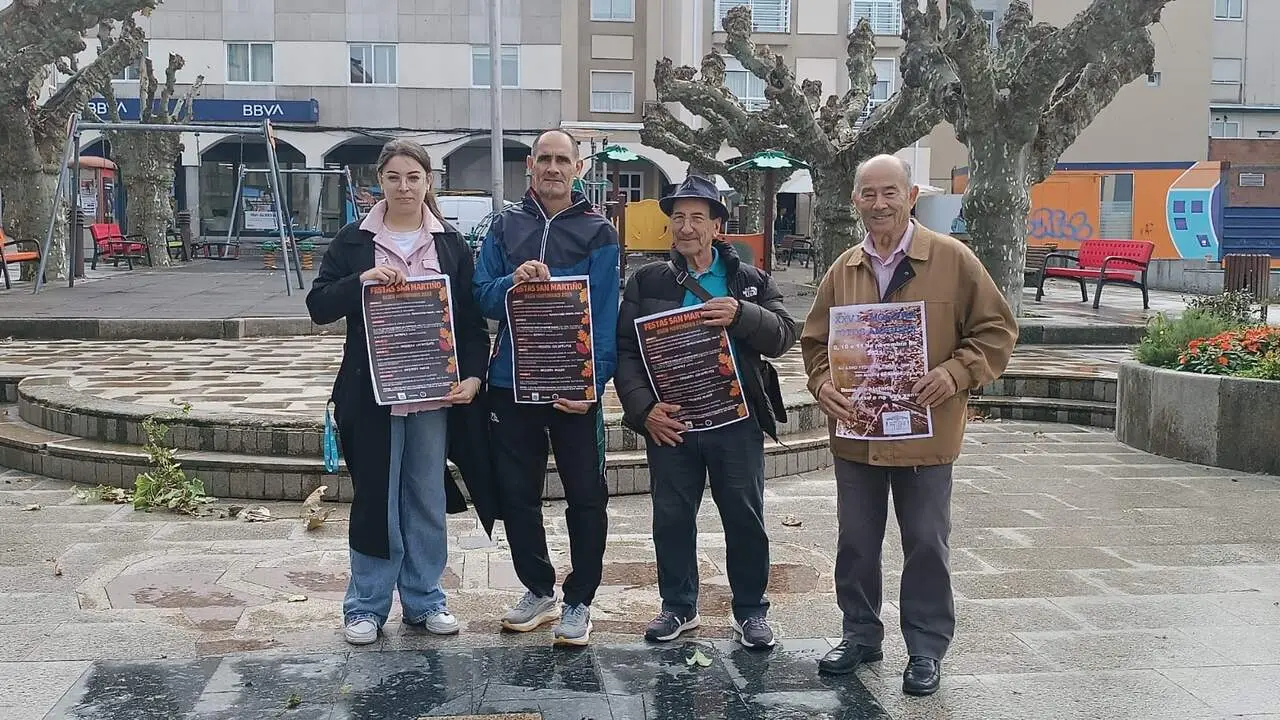 Presentación de las Fiestas de San Martiño en Bueu. DP