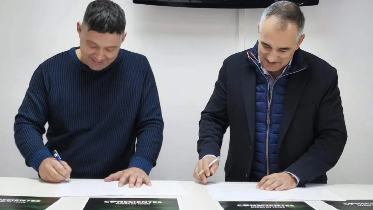 Manu Lourenzo e Gustavo Villasuso (Urbaser)