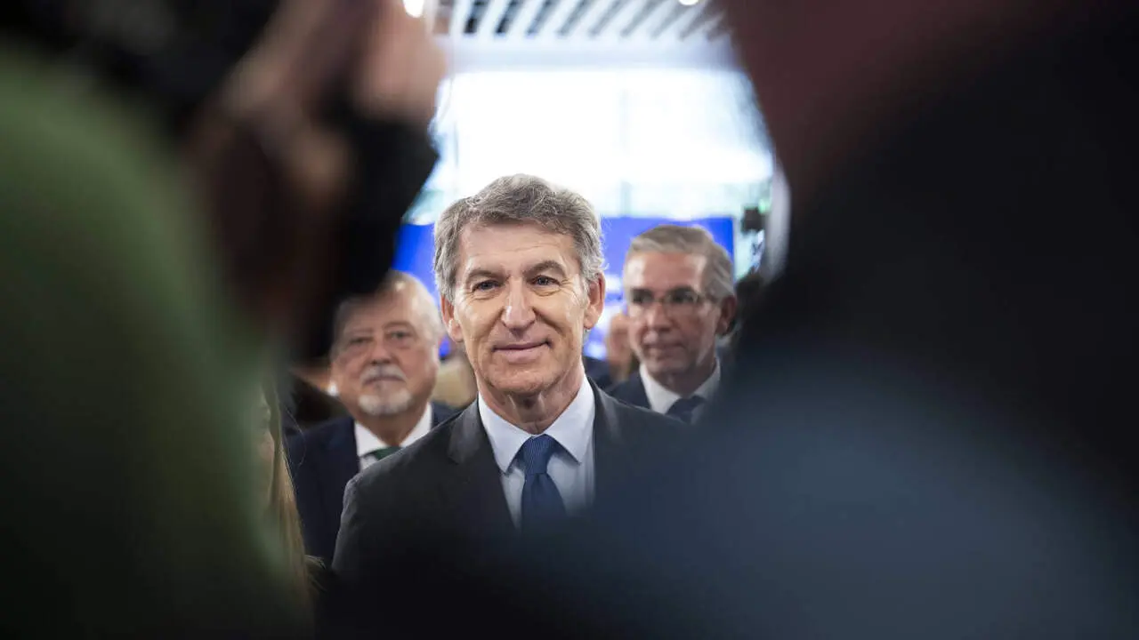Alberto Núñez Feijóo, presidente del Partido Popular. EFE