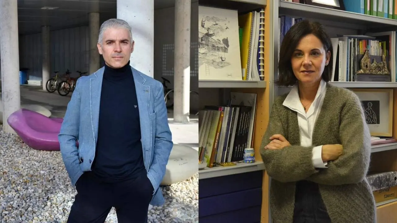 Carlos Lago e Marián Fernández