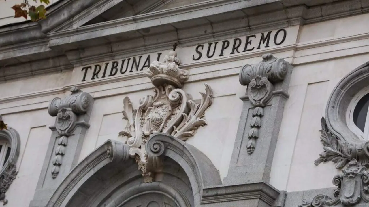 Fachada del Tribunal Supremo. EUROPA PRESS