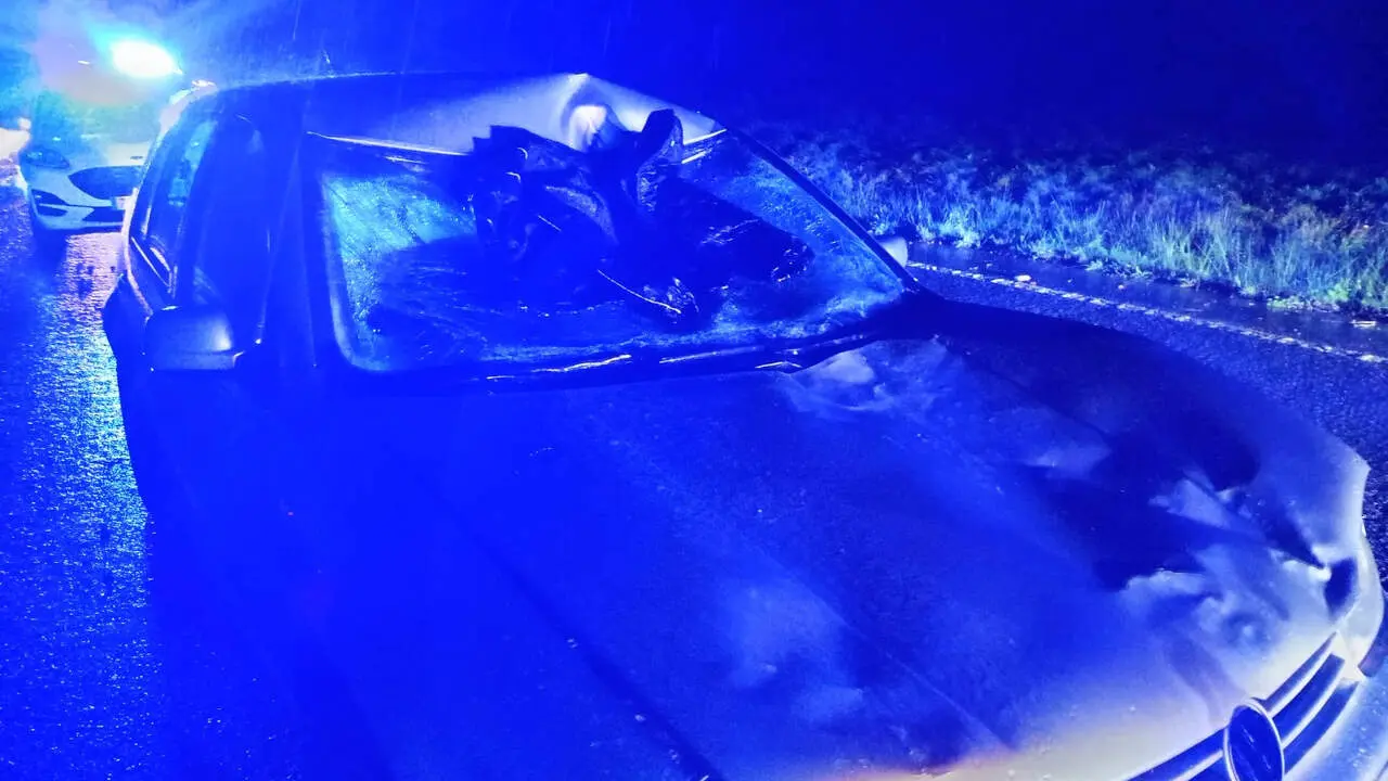 El coche siniestrado. DP