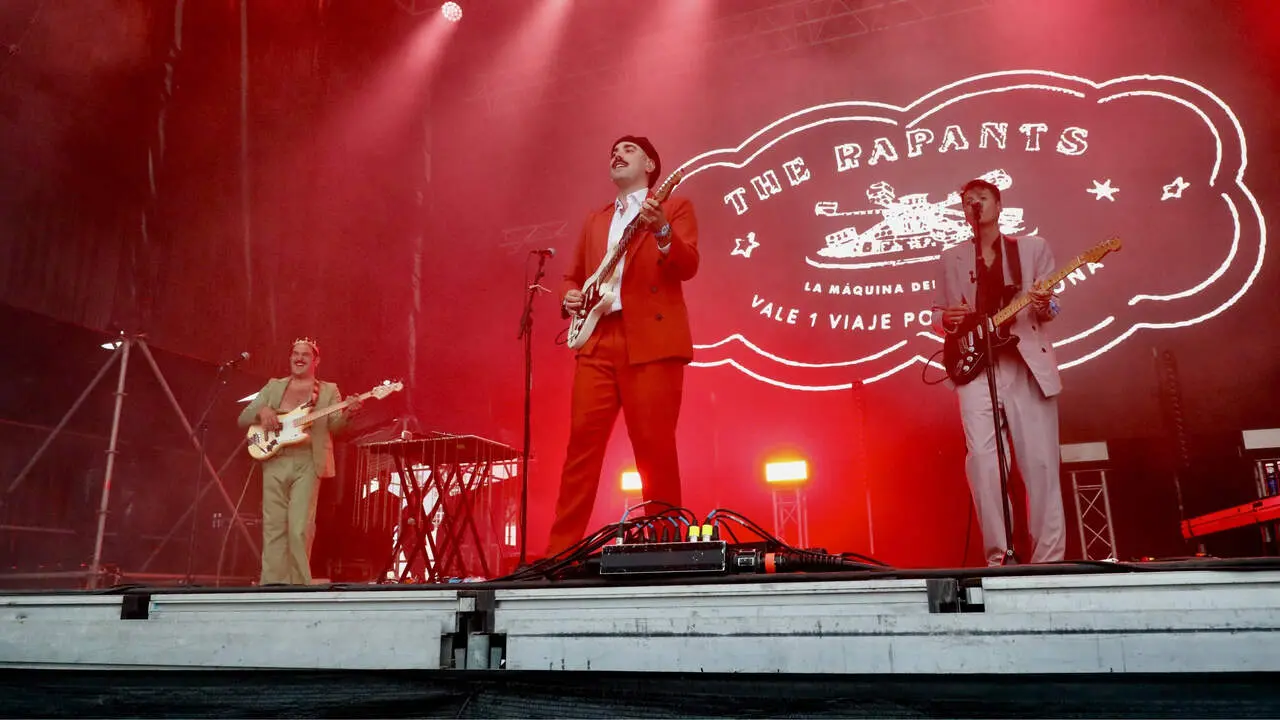 The Rapants en el Festival Revenidas. JOSÉ LUIZ OUBIÑA