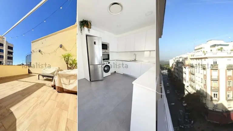 Algunas de las imágenes del anuncio del alquiler de la antigua vivienda de Santos Cerdán. IDEALISTA