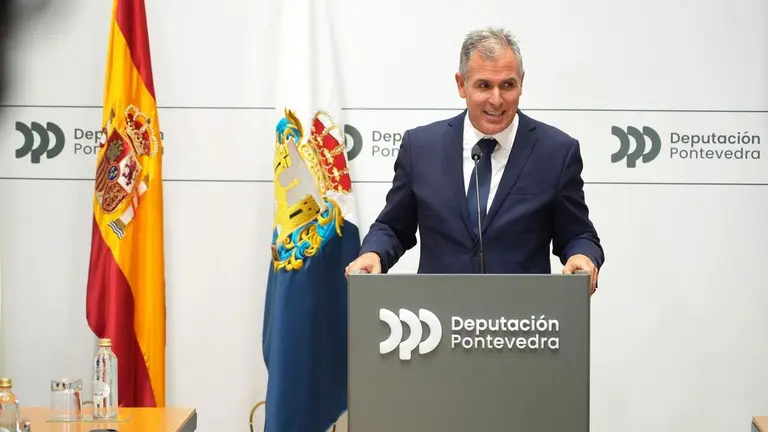 Rafa Domínguez, vicepresidente de la Diputación de Pontevedra. DP